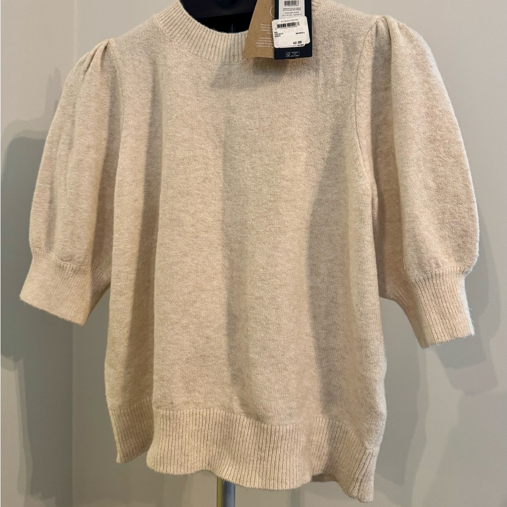 Vero Moda VMDOFFY O-Neck Pullover – Birch Melange (Size M, NWT)